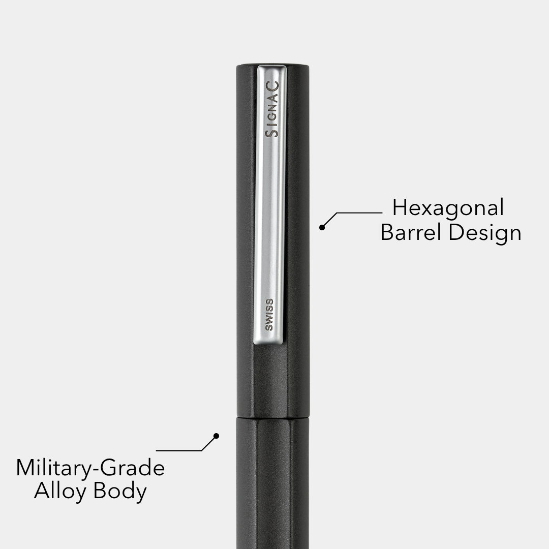 Onyx Roller Pen - Grey