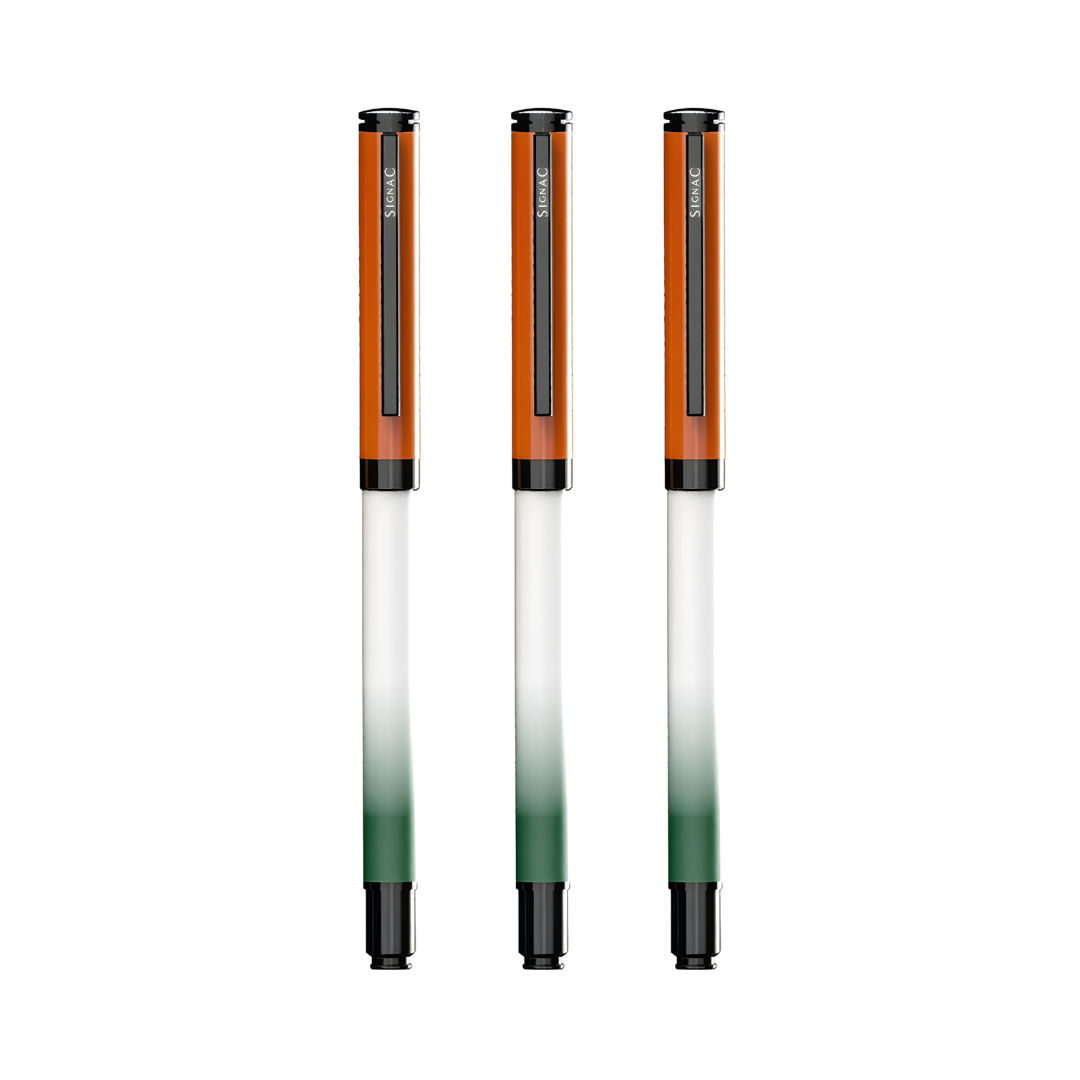 Signac Tiranga Viva Metal Roller Pen – 77th Republic Edition