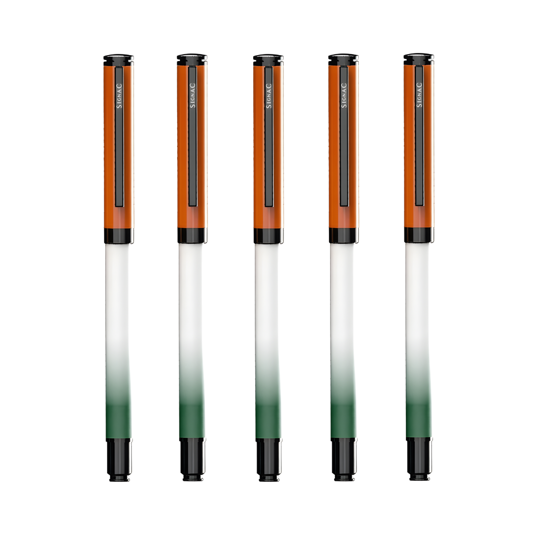 Signac Tiranga Viva Metal Roller Pen – 77th Republic Edition