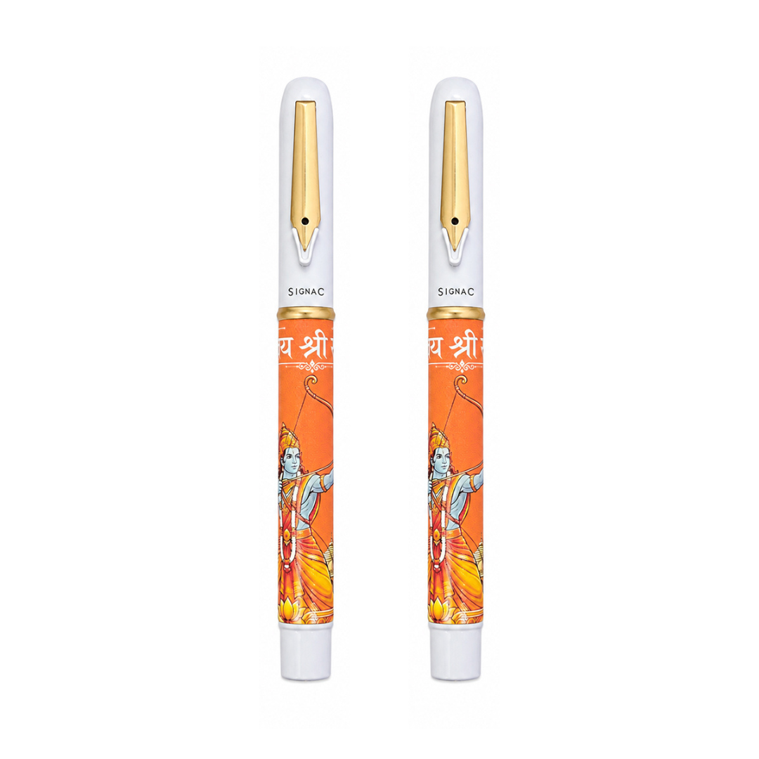 Jai Shree Ram MagSnap Roller Pen - Set of 2