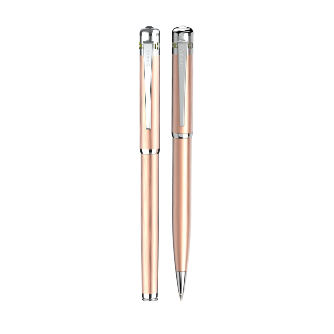 Sensis Roller & Ball Pen - Rose
