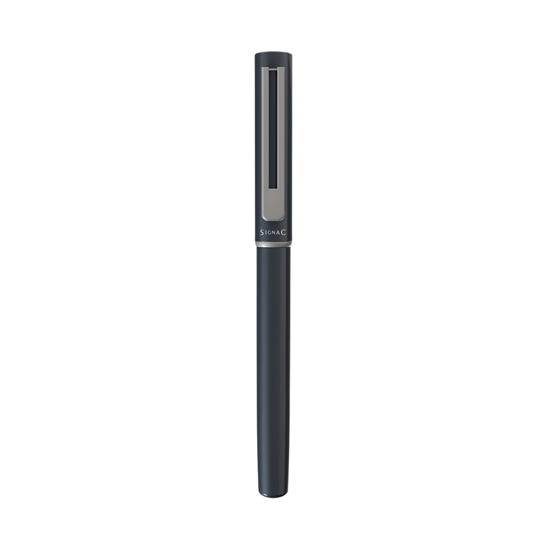 Roxx Magnetic Metallic Roller Pen – Midnight Blue
