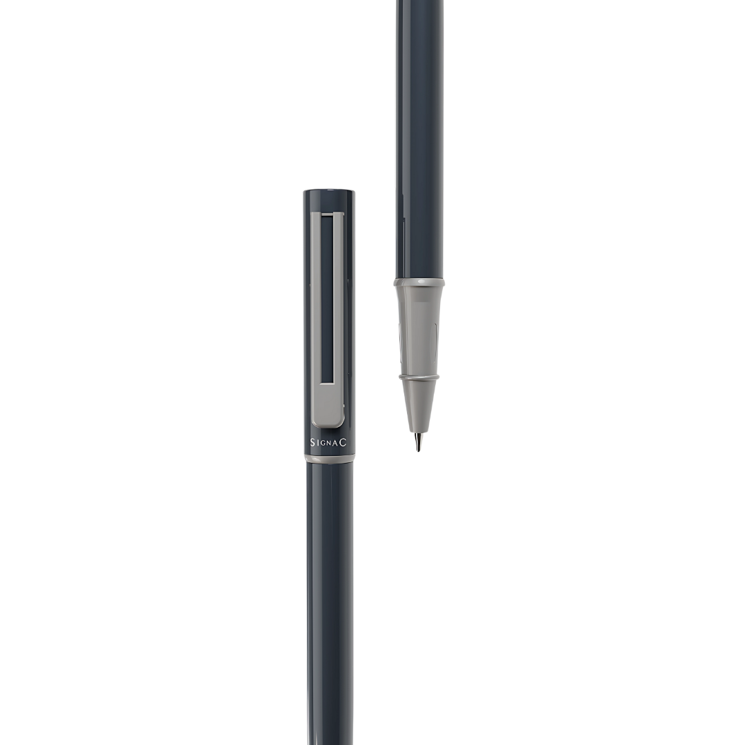 Roxx Magnetic Metallic Roller Pen – Midnight Blue