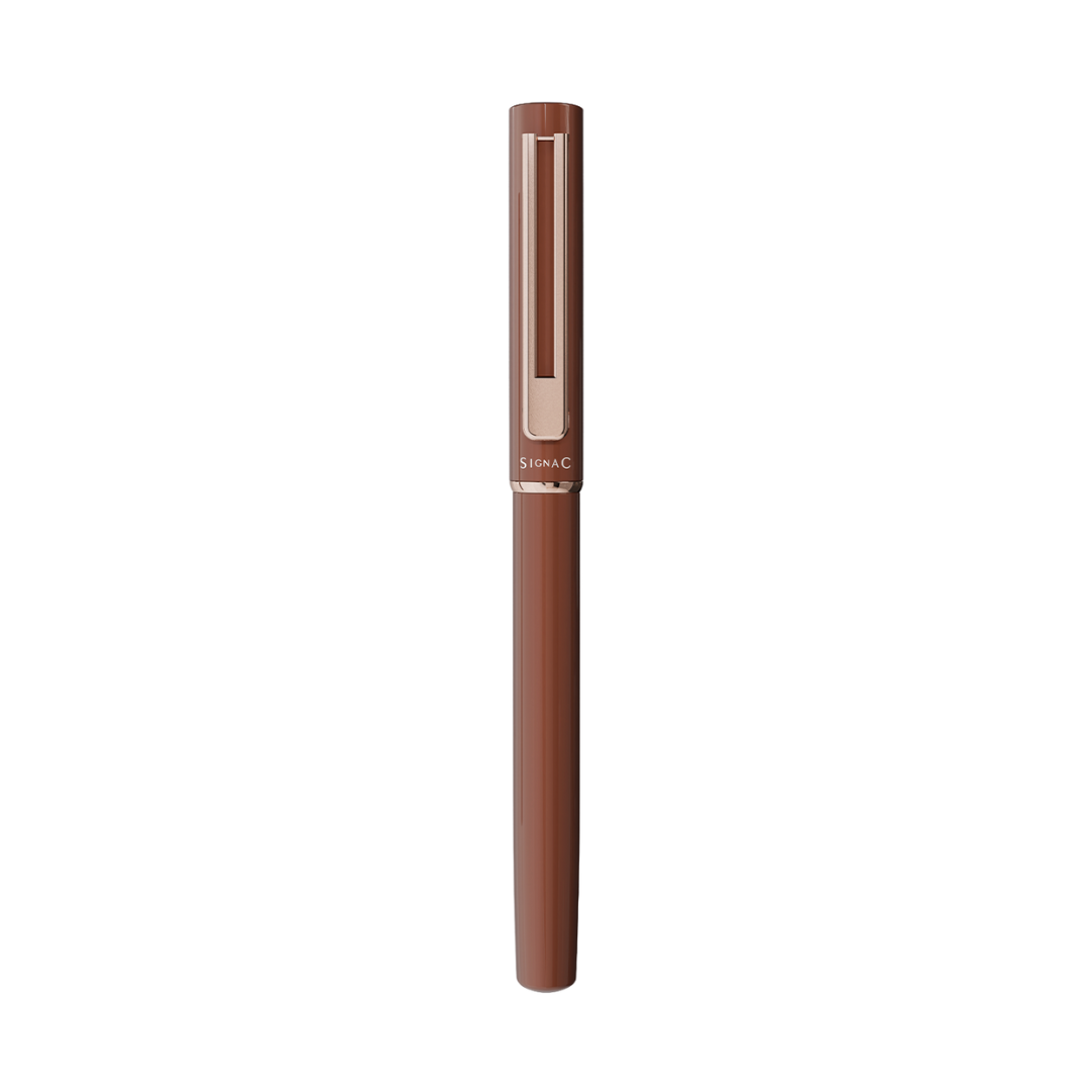 Roxx Magnetic Metallic Roller Pen – Copper Brown Rose Gold