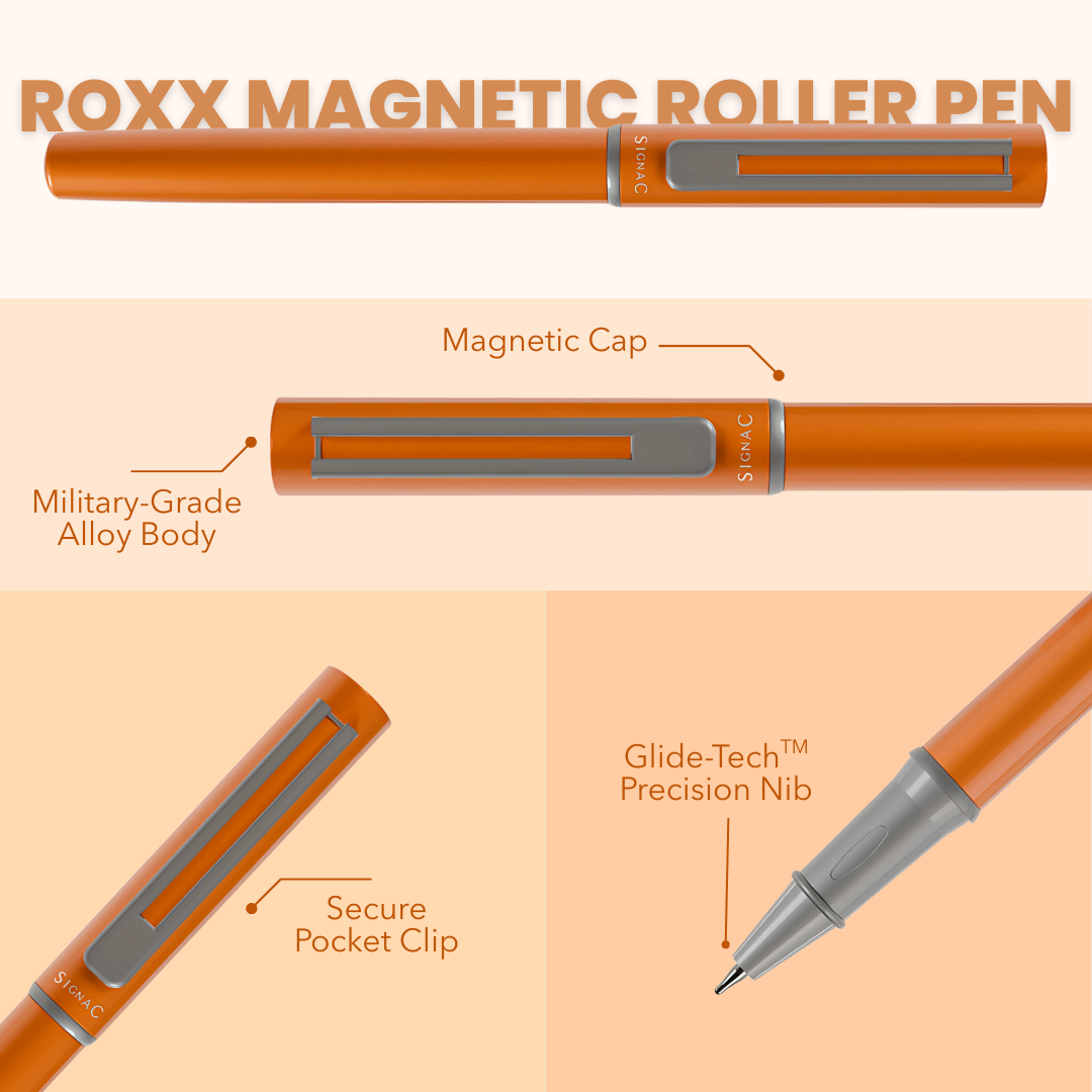 Roxx Magnetic Pen - Orange