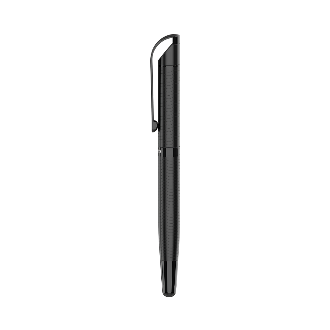 S-Class Signature Metal Roller Pen - Crafted with Swiss Excellence - Carbon Black