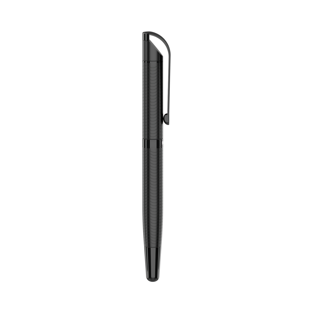 S-Class Signature Metal Roller Pen - Crafted with Swiss Excellence - Carbon Black