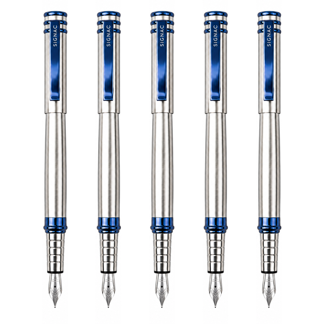 Imperia Titanium Fountain Pen - Set of 5