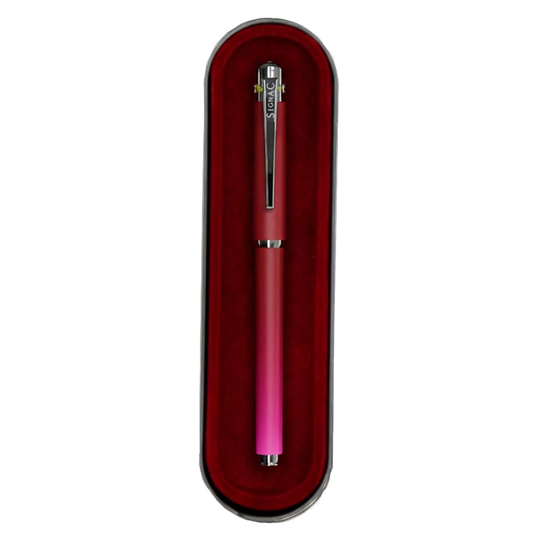 India's 1st - (Rose Bloom Fragrance Infused) Ombre Shade Metallic Roller Pen