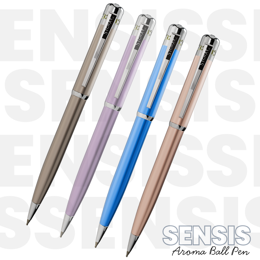 Sensis Roller & Ball Pen - Nilgiri Mist Fragrance