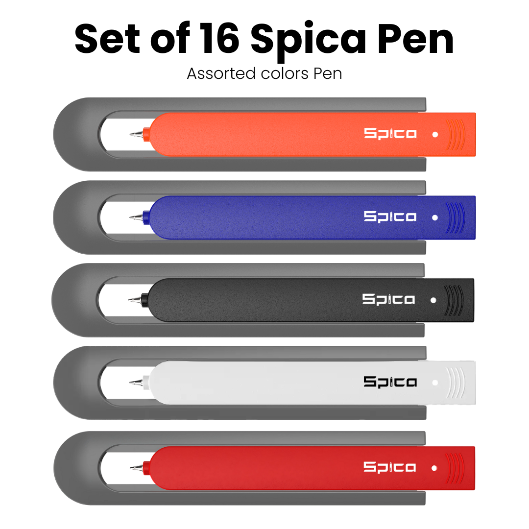 Spica SlidePro Multipurpose Utility Ball Pen (Pack of 16)