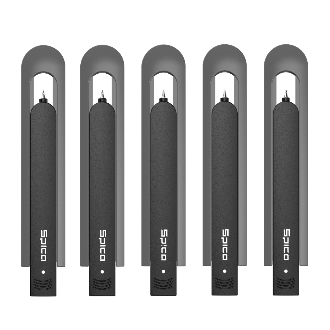 Spica SlidePro Multipurpose Utility Ball Pen - Black