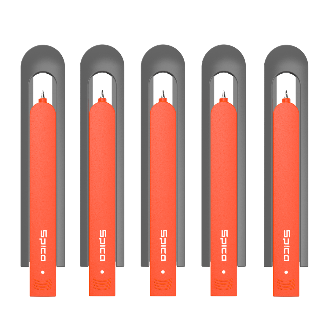 Spica SlidePro Multipurpose Utility Ball Pen - Orange