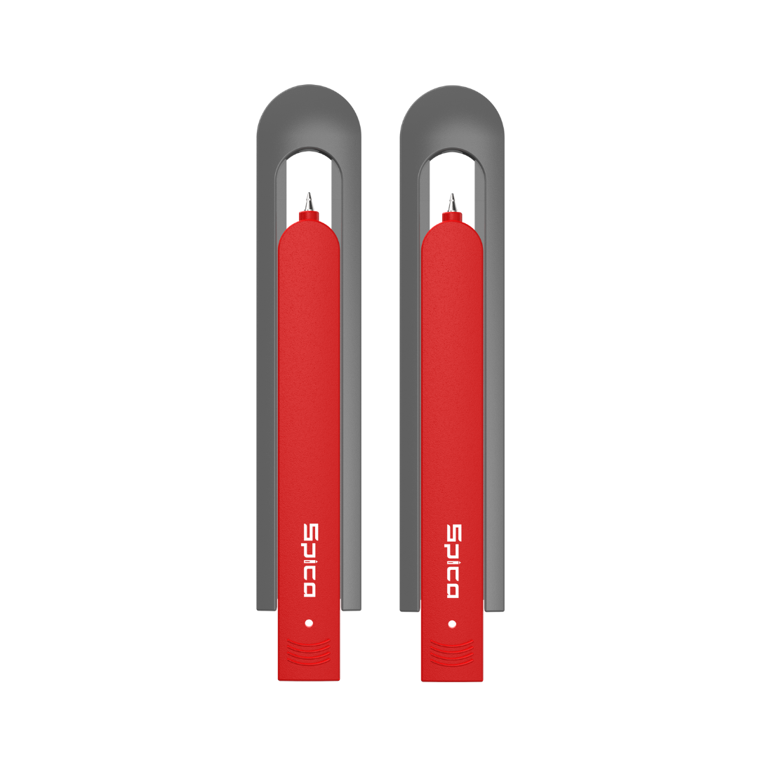 Spica SlidePro Multipurpose Utility Ball Pen - Red