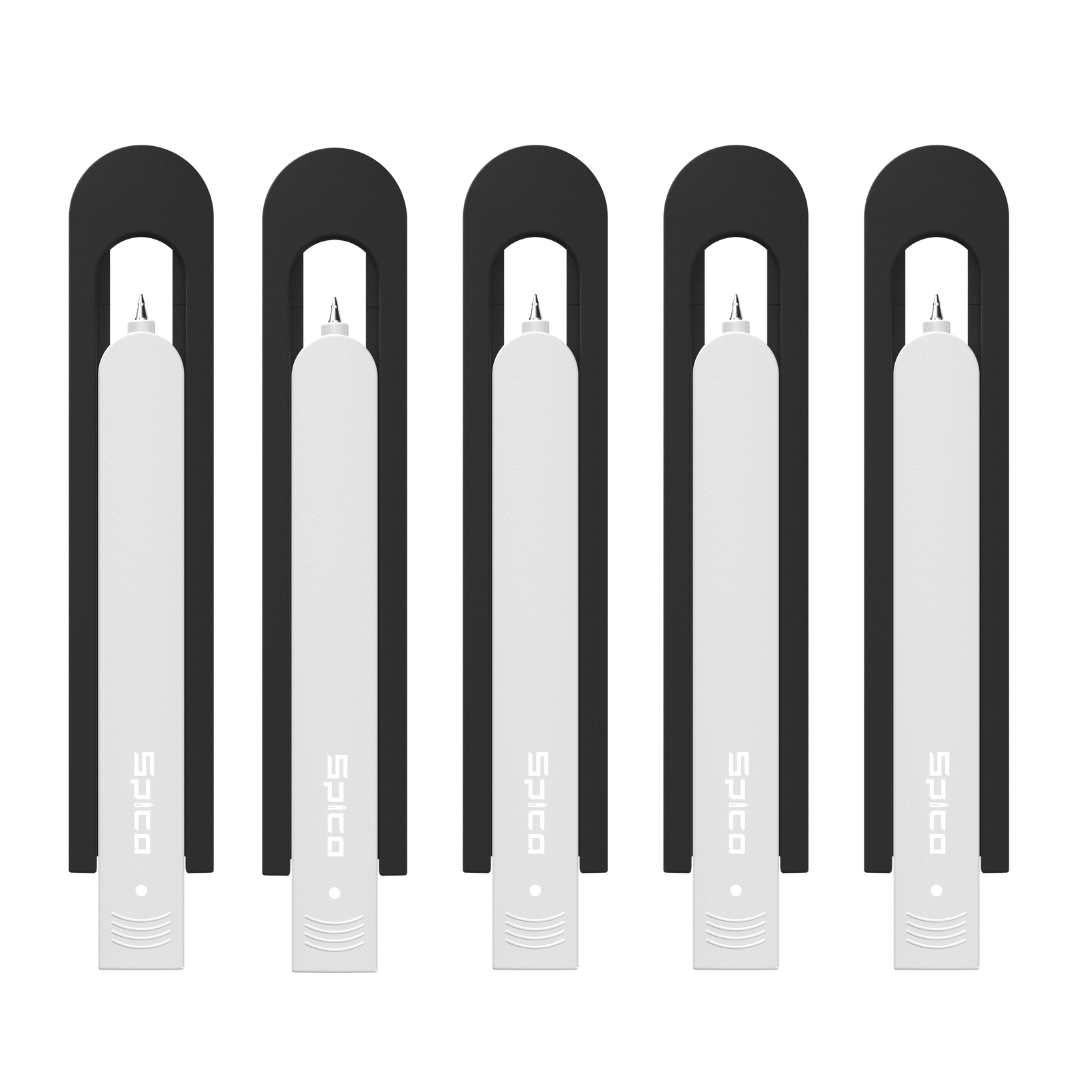 Spica SlidePro Multipurpose Utility Ball Pen - White