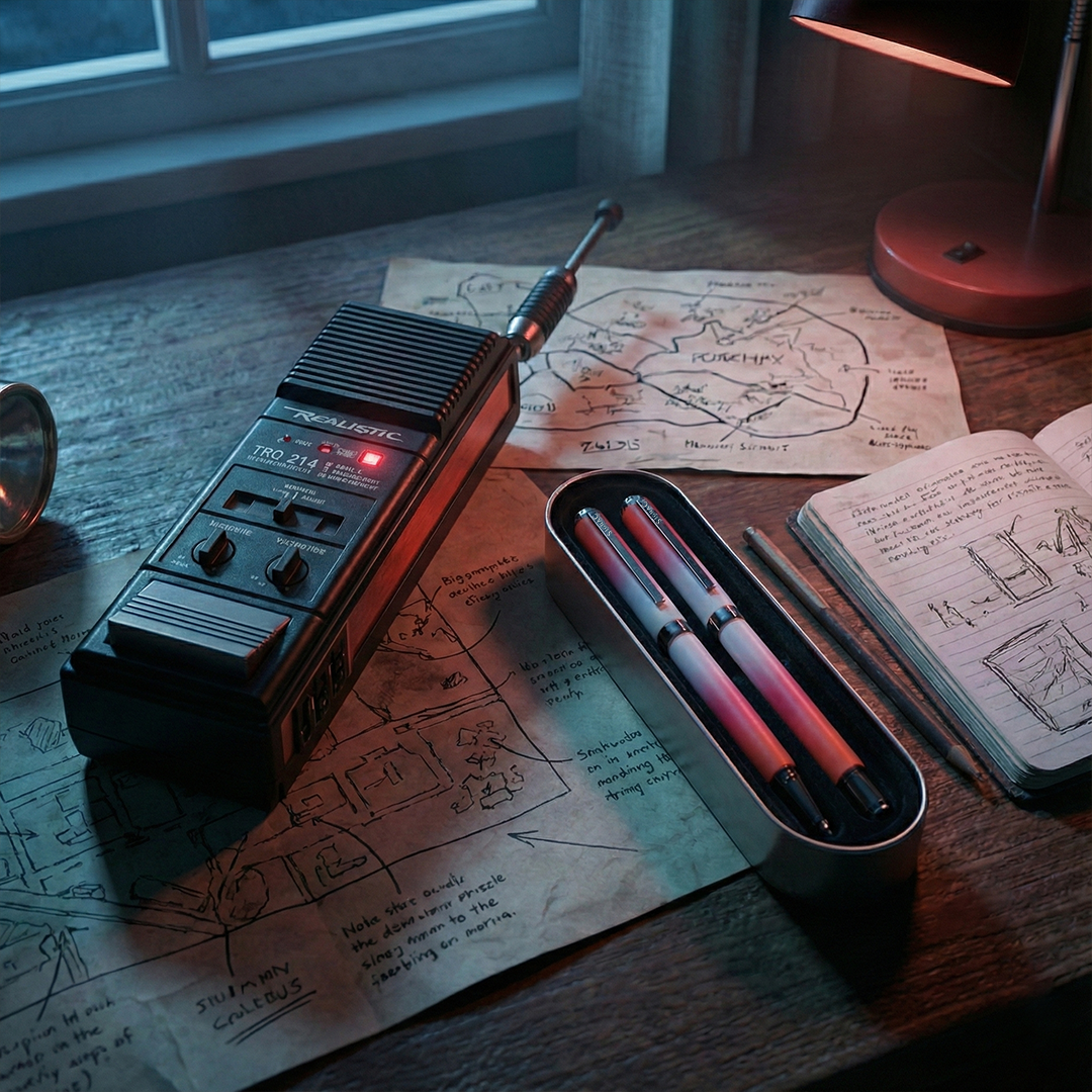 Upside Write Limited Edition Dual Shade Metallic Roller & Ball Pen Set