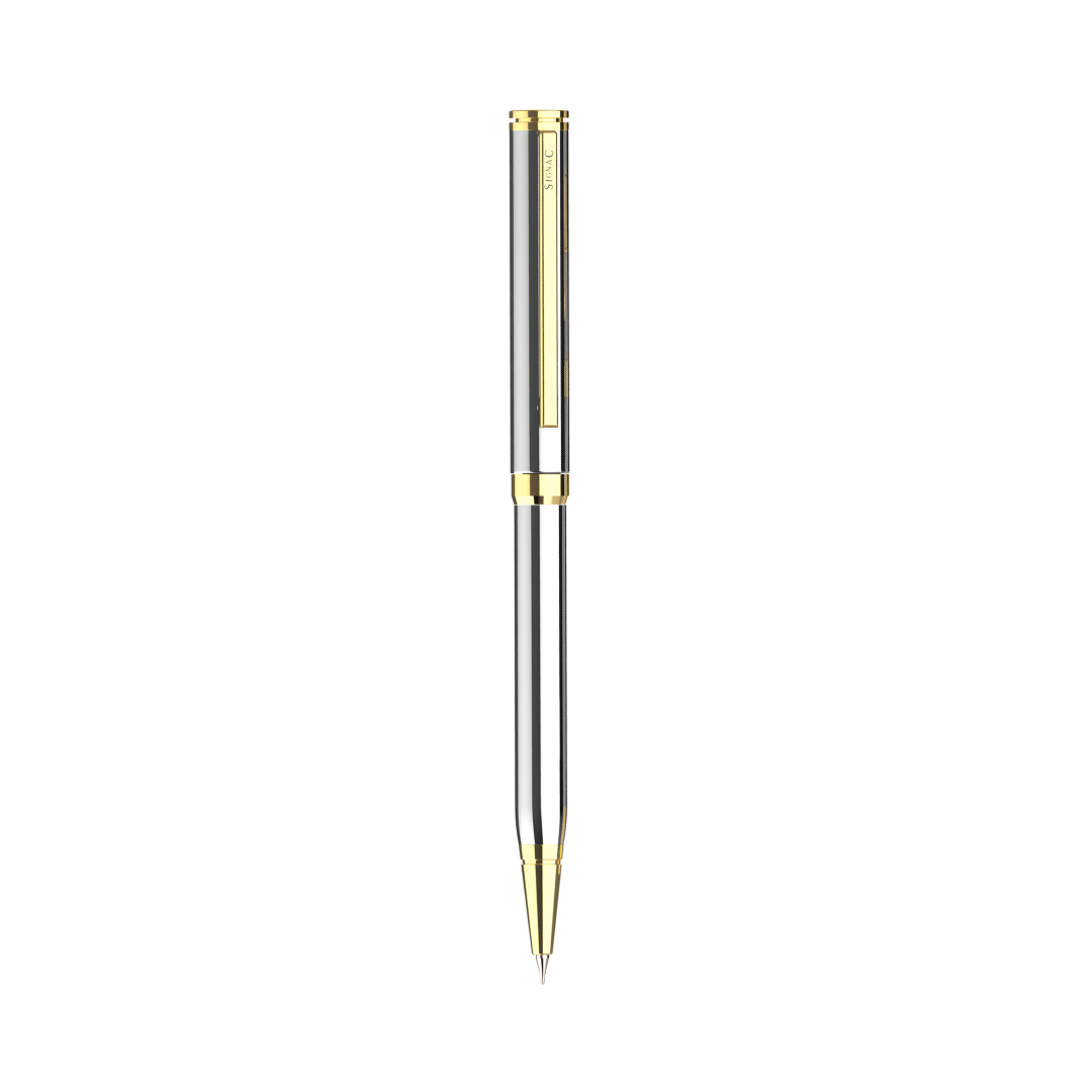 Viva Premium Metallic Plated Ball Pen - Titanium 24K Gold