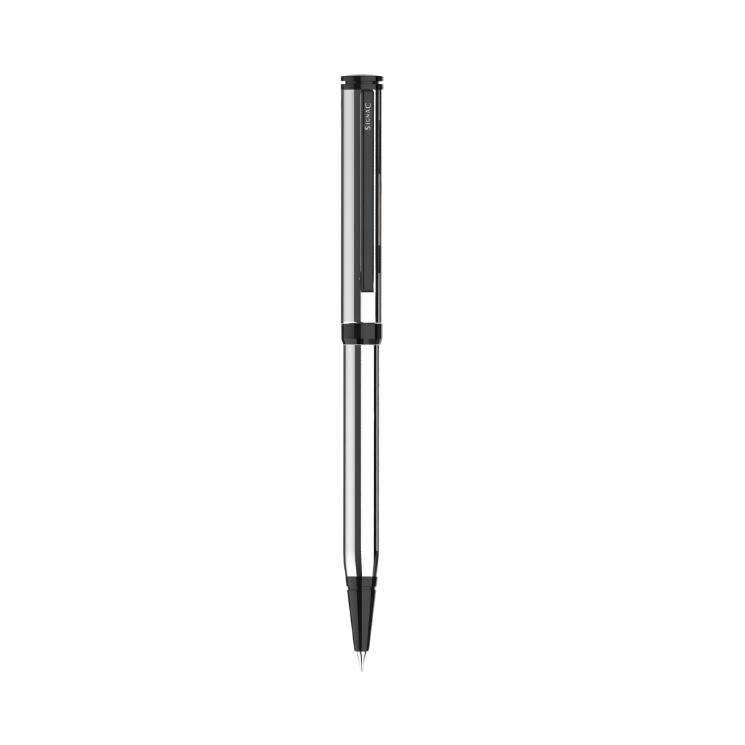 Viva Premium Metallic Plated Ball Pen - Titanium Jet Black