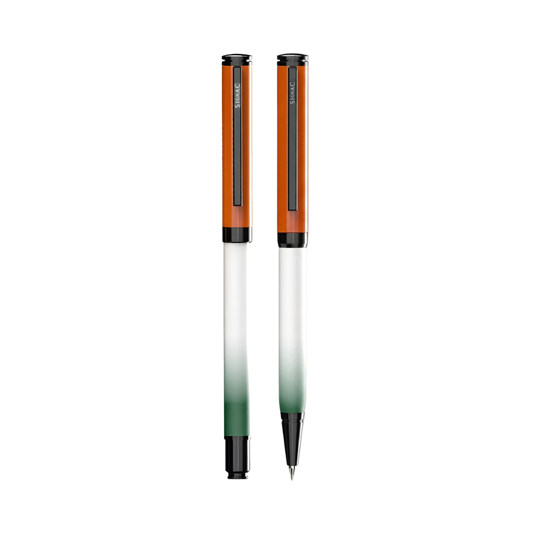 Signac Tiranga Viva Roller & Ball Pen Set – 77th Republic Edition