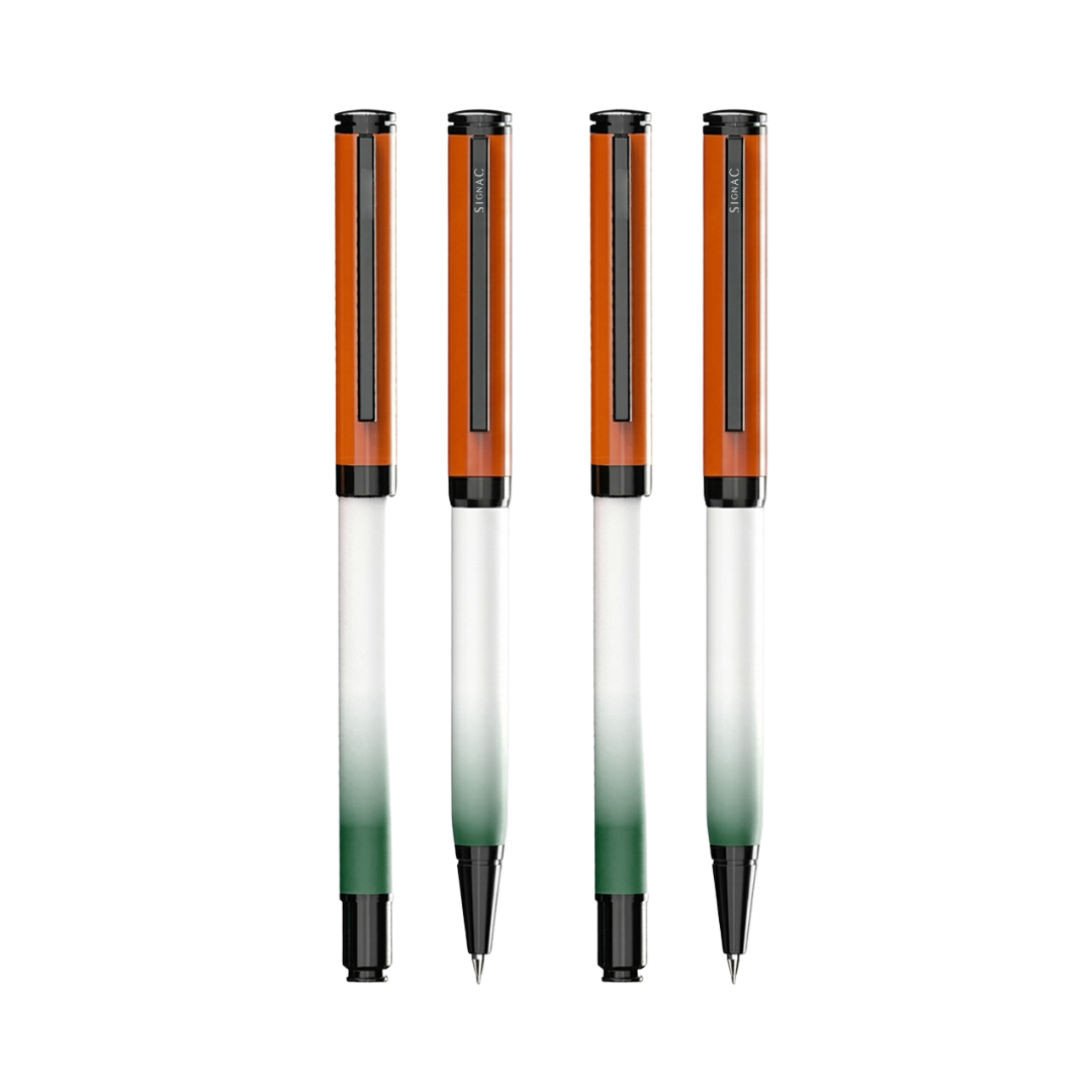 Signac Tiranga Viva Roller & Ball Pen Set – 77th Republic Edition (Set of 2)