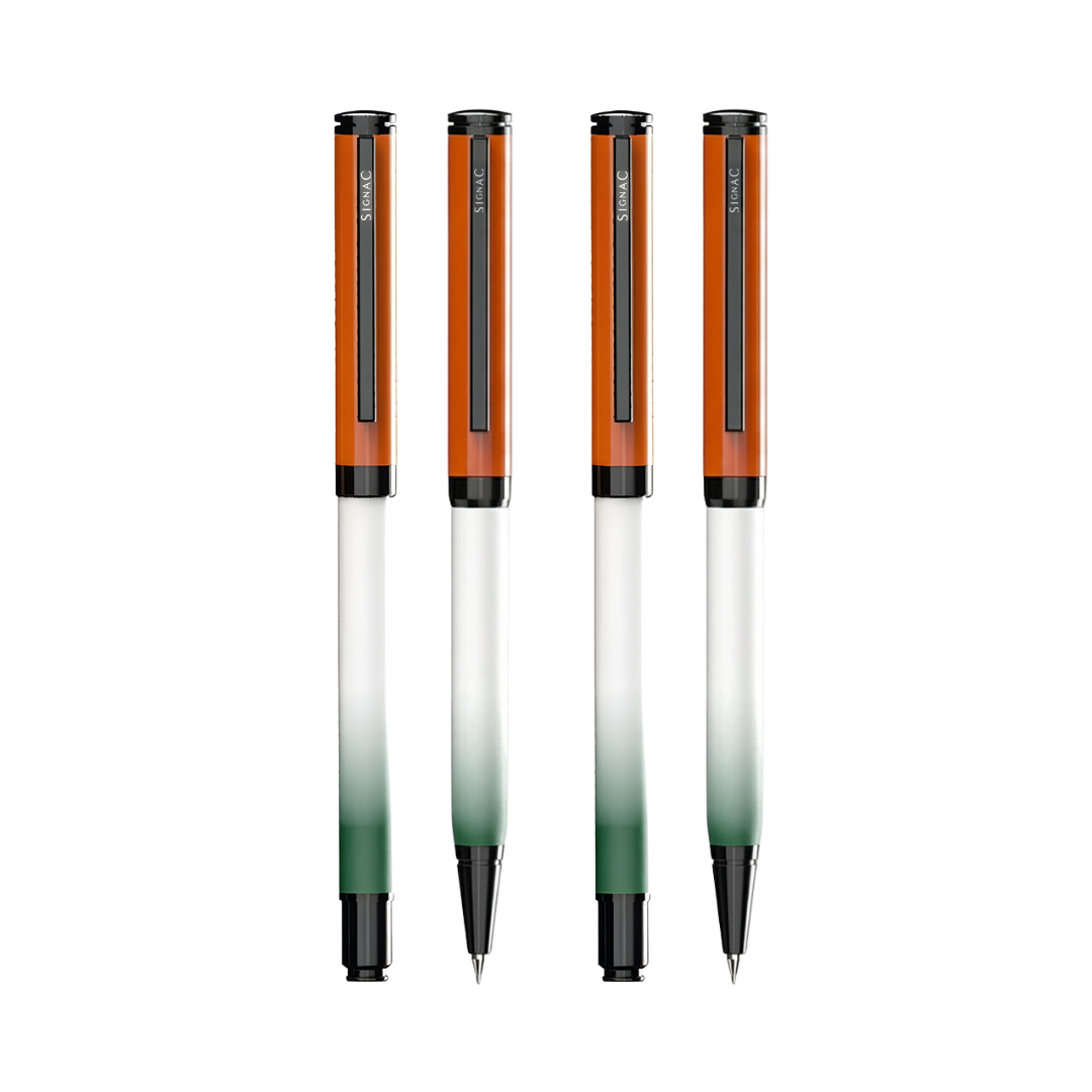 Signac Tiranga Viva Roller & Ball Pen Set – 77th Republic Edition (Set of 2)