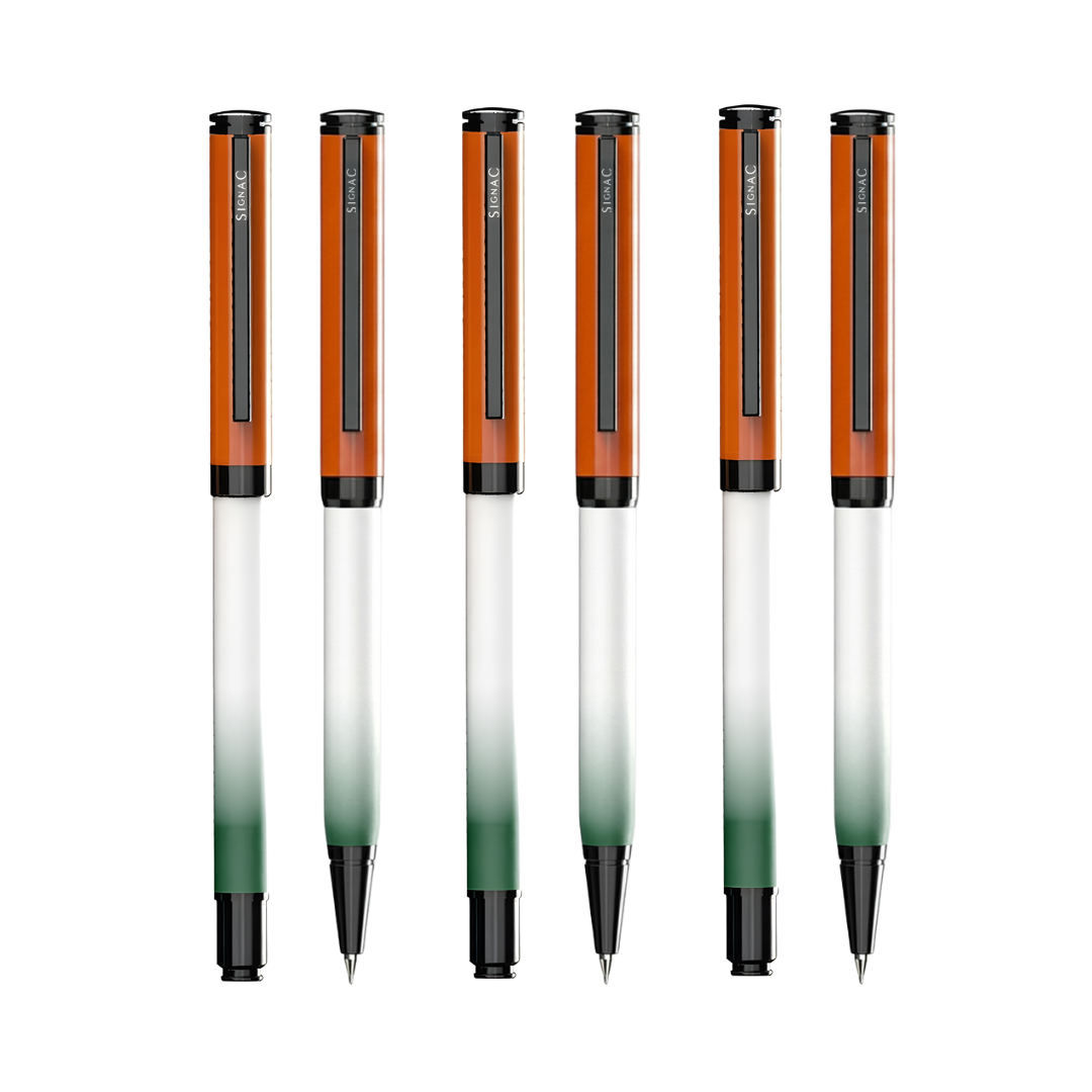Signac Tiranga Viva Roller & Ball Pen Set – 77th Republic Edition (Set of 3)