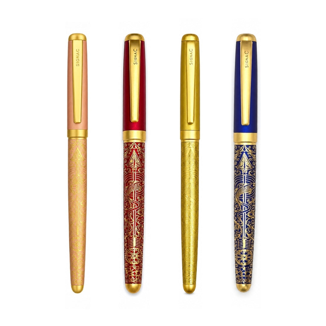 Lakshya – Arjuna and the Fish Eye Roller Pen -Set of 4