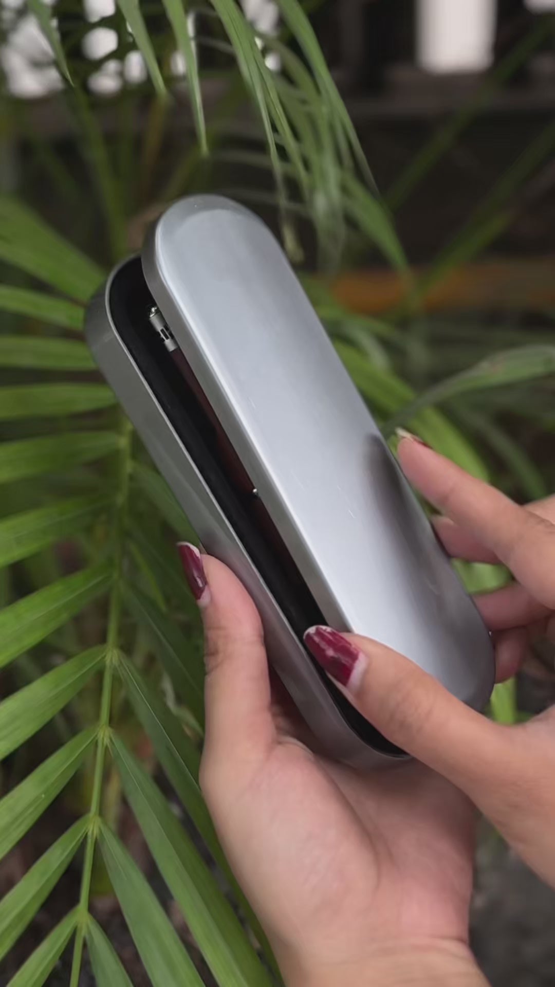 India's 1st - (Midnight Chocolate Fragrance Infused) Ombre Shade Metallic Roller & Ball Pen Set